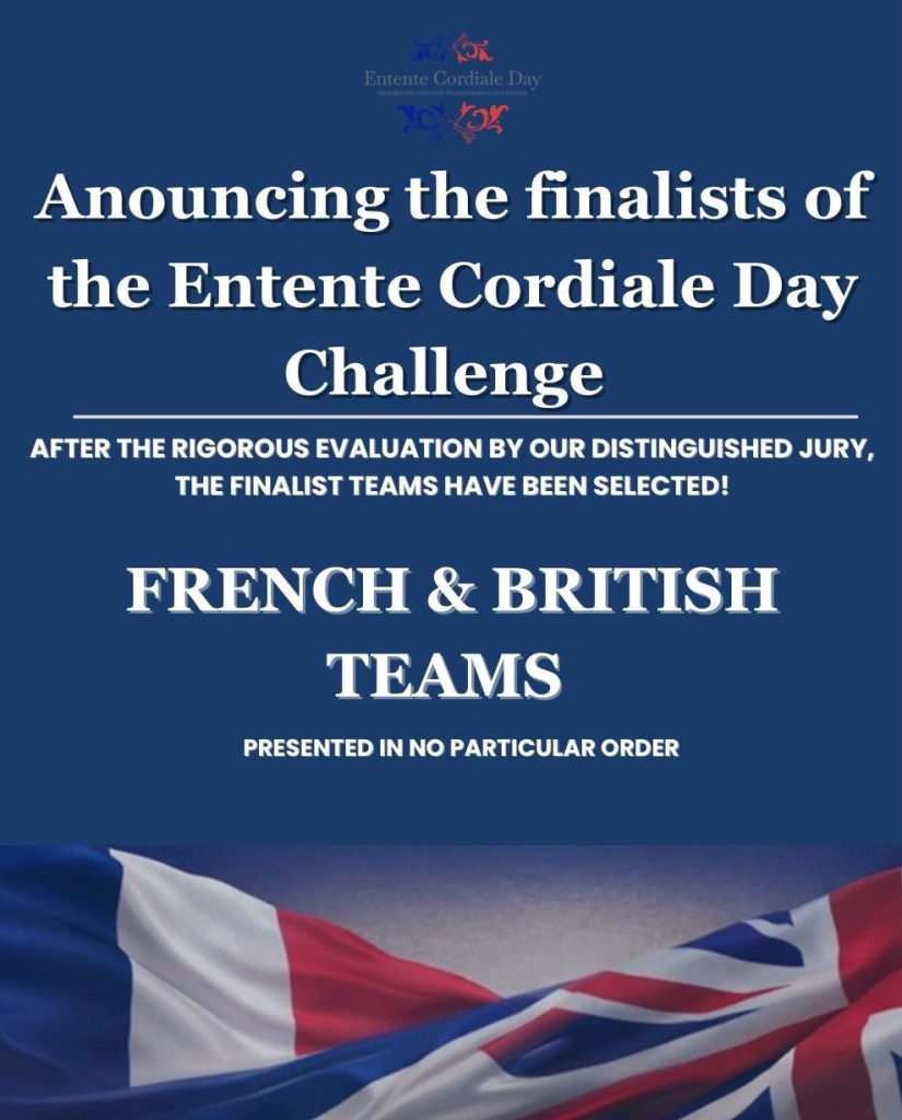 Finalists Entente Cordiale Day Challenge 2025-2026